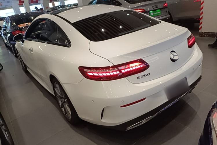 Used Mercedes-Benz E-Class 2021 E 260 Coupe Rear Left 45 Deg