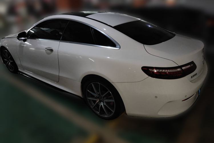 Used Mercedes-Benz E-Class 2021 Facelift E 260 4MATIC Coupe Rear Left 45 Deg