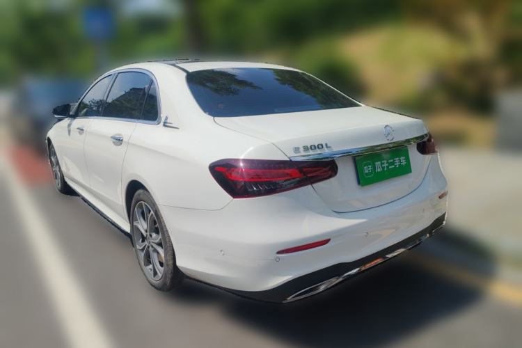 Used Mercedes-Benz E-Class 2021 E 300 L Sporty and Stylish Model Rear Left 45 Deg