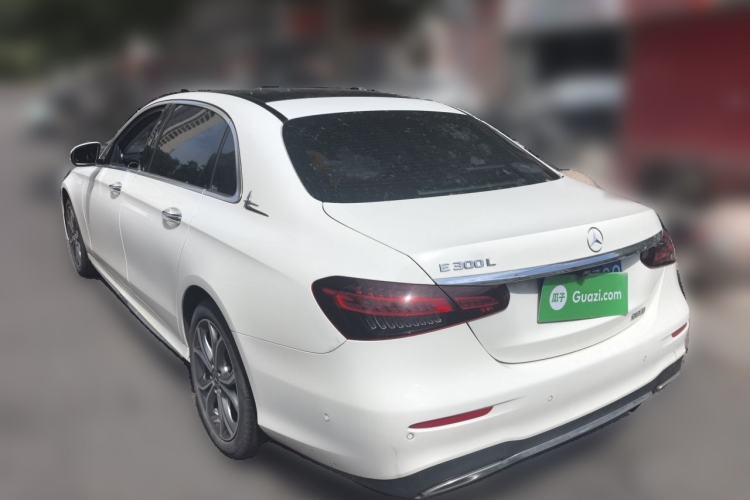 Used Mercedes-Benz E-Class 2021 E 300 L Sport Luxury Edition Rear Left 45 Deg