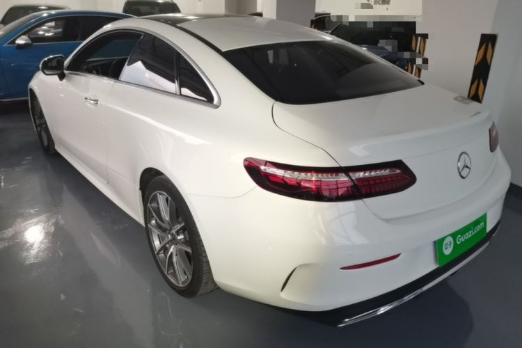 Used Mercedes-Benz E-Class 2021 E 300 Coupe Rear Left 45 Deg