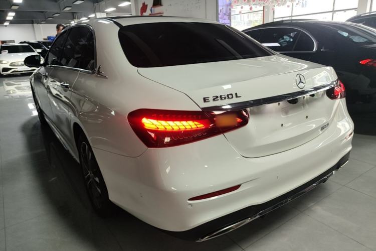 Used Mercedes-Benz E-Class 2021 Facelift E 260 L Sport Edition Rear Left 45 Deg