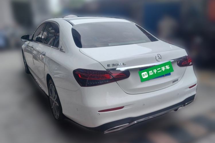 Used Mercedes-Benz E-Class 2021 E 300 L Sporty and Stylish Model Rear Left 45 Deg