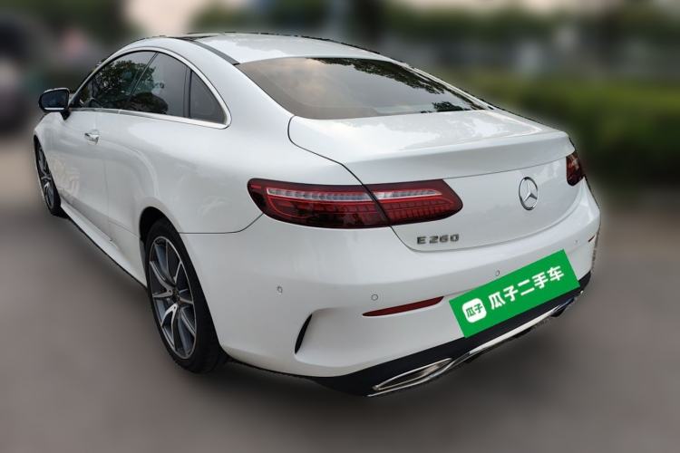Used Mercedes-Benz E-Class 2021 E 260 Coupe Rear Left 45 Deg