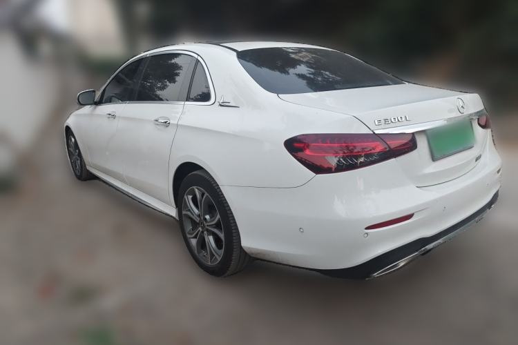 Used Mercedes-Benz E-Class 2021 E 300 L Sporty and Stylish Model Rear Left 45 Deg