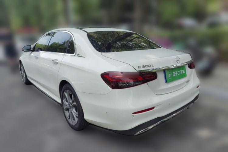 Used Mercedes-Benz E-Class 2021 E 300 L Sporty and Stylish Model Rear Left 45 Deg