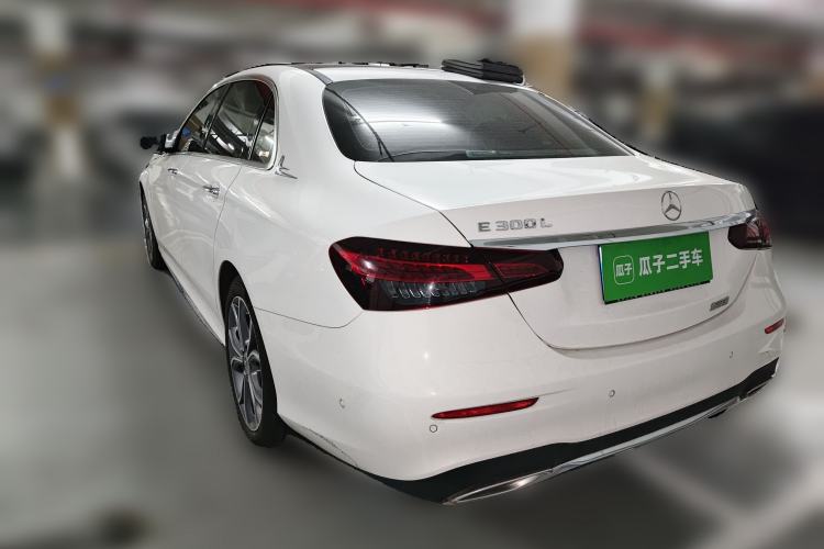 Used Mercedes-Benz E-Class 2021 E 300 L Sport Luxury Edition Rear Left 45 Deg