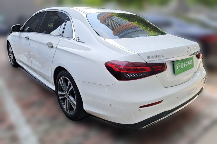 Used Mercedes-Benz E-Class 2021 Facelift E 260 L Sport Edition Rear Left 45 Deg
