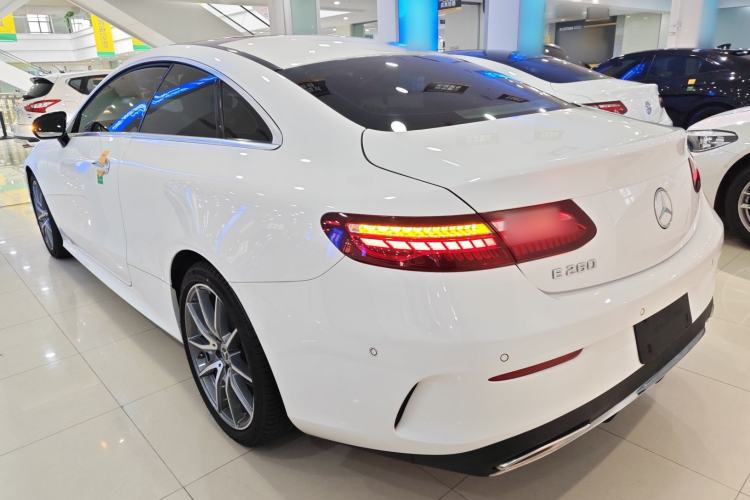 Used Mercedes-Benz E-Class 2021 Facelift E 260 Coupe Rear Left 45 Deg
