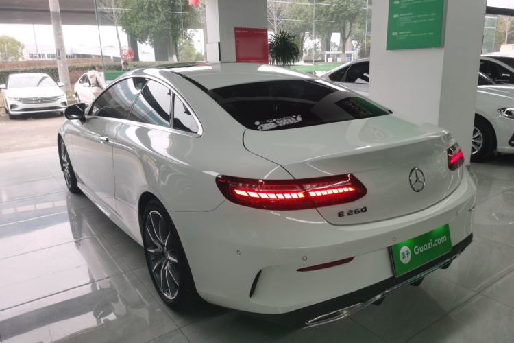 Used Mercedes-Benz E-Class 2021 Facelift E 260 Coupe Rear Left 45 Deg