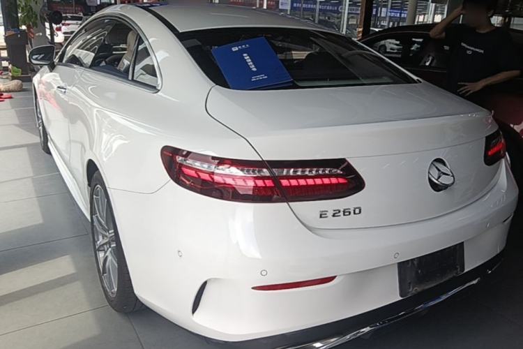Used Mercedes-Benz E-Class 2021 E 260 Coupe Rear Left 45 Deg