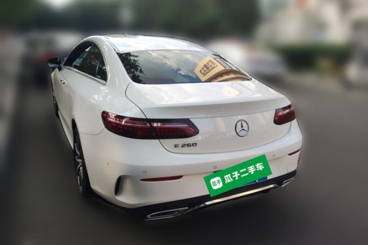 Used Mercedes-Benz E-Class 2021 E 260 Coupe Rear Left 45 Deg