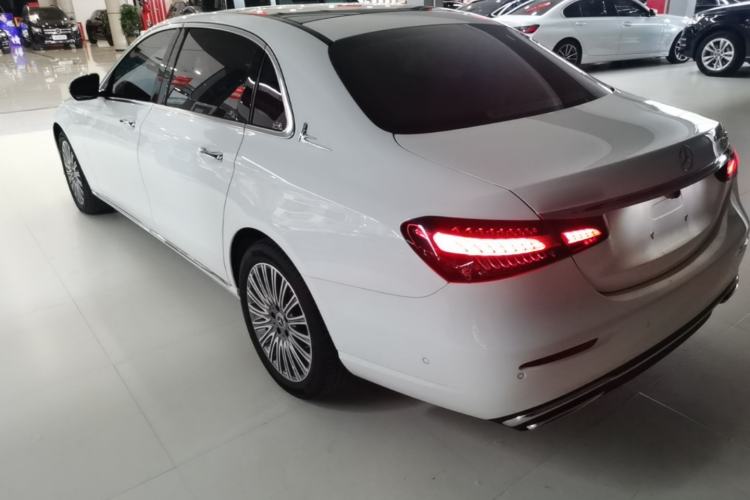 Used Mercedes-Benz E-Class 2021 E 300 L Luxury Model Rear Left 45 Deg