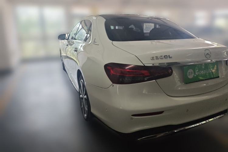 Used Mercedes-Benz E-Class 2021 E 300 L Sporty and Stylish Model Rear Left 45 Deg