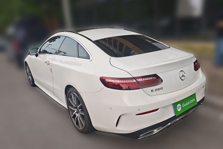 Used Mercedes-Benz E-Class 2021 E 260 Coupe Rear Left 45 Deg
