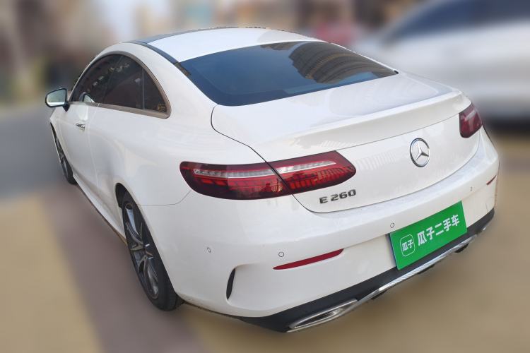 Used Mercedes-Benz E-Class 2021 E 260 Coupe Rear Left 45 Deg