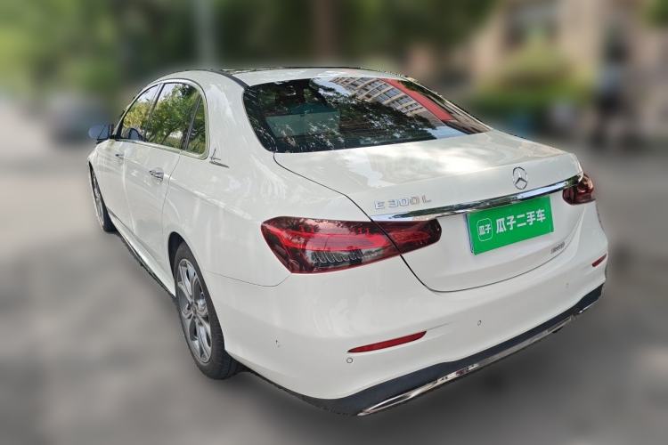 Used Mercedes-Benz E-Class 2021 E 300 L Sporty and Stylish Model Rear Left 45 Deg