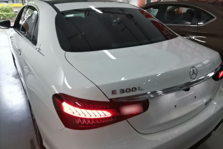 Used Mercedes-Benz E-Class 2021 E 300 L Sporty and Stylish Model Rear Left 45 Deg