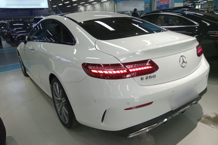 Used Mercedes-Benz E-Class 2021 Facelift E 260 Coupe Rear Left 45 Deg