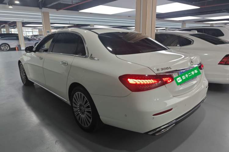 Used Mercedes-Benz E-Class 2021 Restyled E 300 L Luxury Edition Rear Left 45 Deg