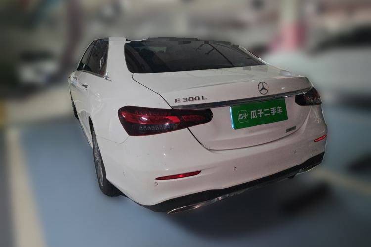 Used Mercedes-Benz E-Class 2021 E 300 L Sporty and Stylish Model Rear Left 45 Deg