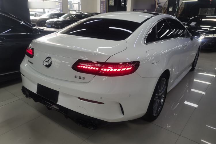 Used Mercedes-Benz E-Class 2021 E 300 Coupe Rear Right 45 Deg