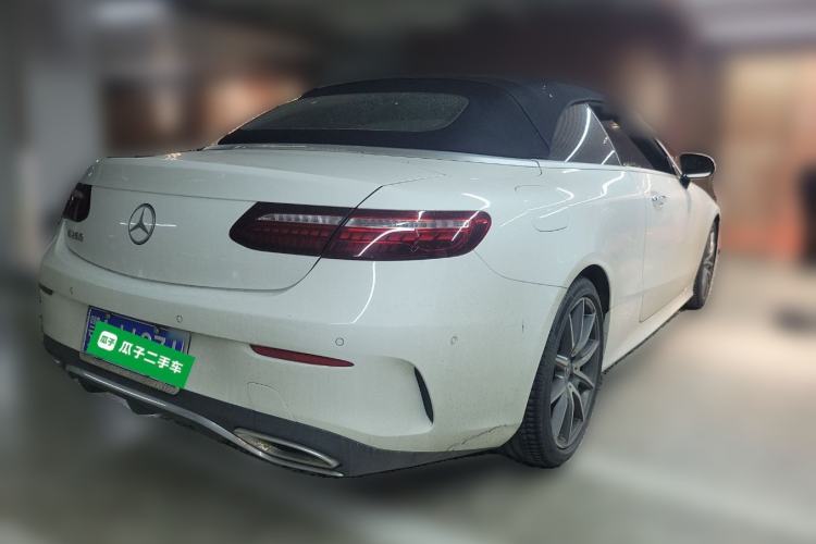 Used Mercedes-Benz E-Class 2021 E 260 Convertible Coupe Rear Right 45 Deg