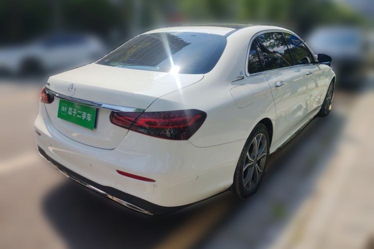 Used Mercedes-Benz E-Class 2021 E 300 L Sporty and Stylish Model Rear Right 45 Deg