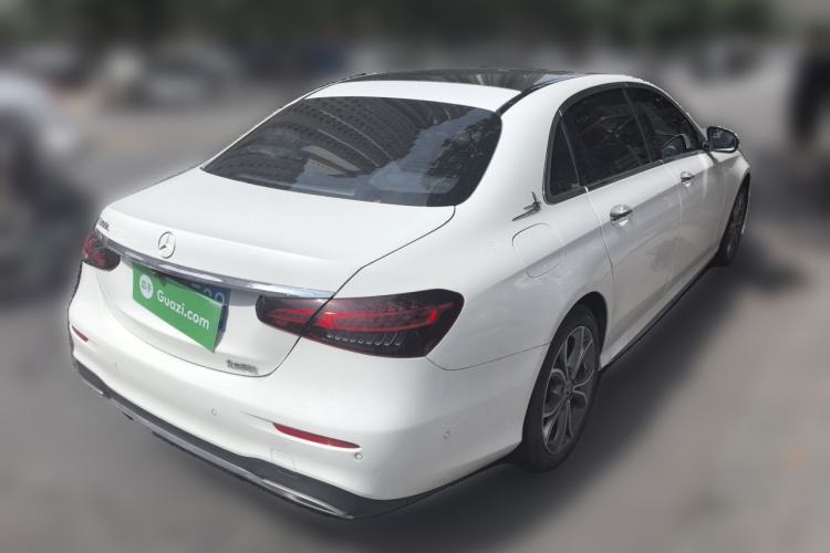 Used Mercedes-Benz E-Class 2021 E 300 L Sport Luxury Edition Rear Right 45 Deg