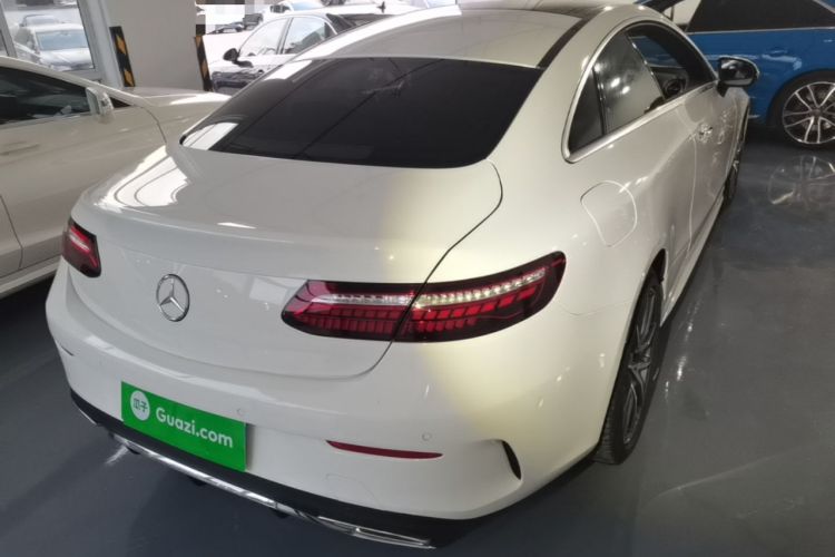 Used Mercedes-Benz E-Class 2021 E 300 Coupe Rear Right 45 Deg