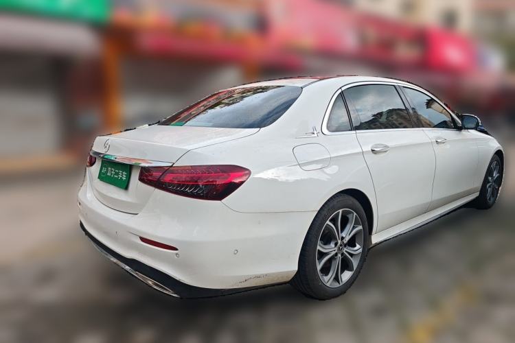 Used Mercedes-Benz E-Class 2021 E 300 L Sport Luxury Edition Rear Right 45 Deg