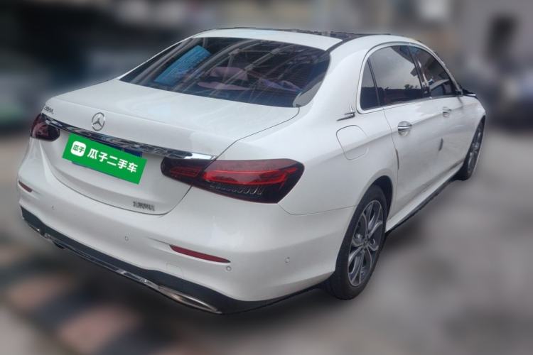 Used Mercedes-Benz E-Class 2021 E 300 L Sporty and Stylish Model Rear Right 45 Deg