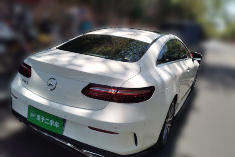 Used Mercedes-Benz E-Class 2021 E 260 Coupe Rear Right 45 Deg