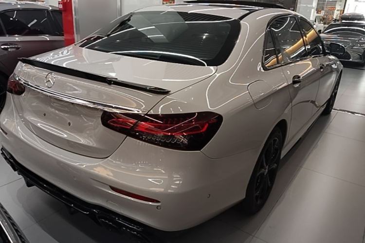 Used Mercedes-Benz E-Class 2021 E 300 L Sport Luxury Edition Rear Right 45 Deg