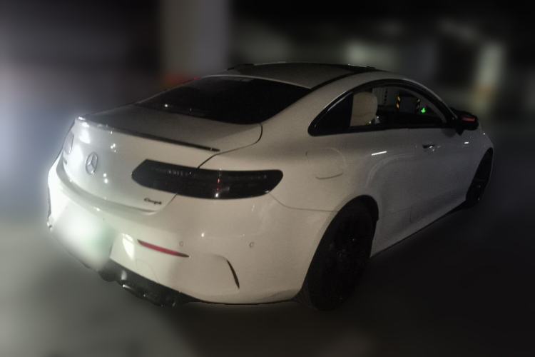 Used Mercedes-Benz E-Class 2021 E 260 Coupe Rear Right 45 Deg