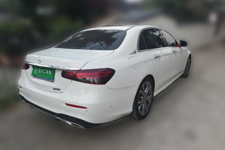 Used Mercedes-Benz E-Class 2021 E 300 L Sporty and Stylish Model Rear Right 45 Deg