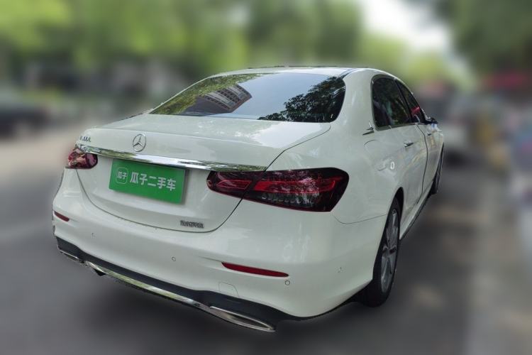 Used Mercedes-Benz E-Class 2021 E 300 L Sporty and Stylish Model Rear Right 45 Deg