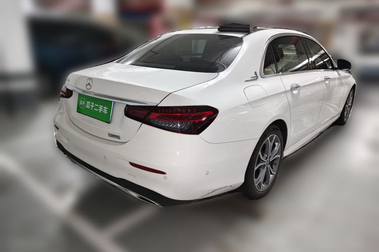 Used Mercedes-Benz E-Class 2021 E 300 L Sport Luxury Edition Rear Right 45 Deg
