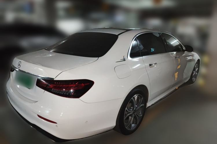 Used Mercedes-Benz E-Class 2021 E 300 L Sporty and Stylish Model Rear Right 45 Deg