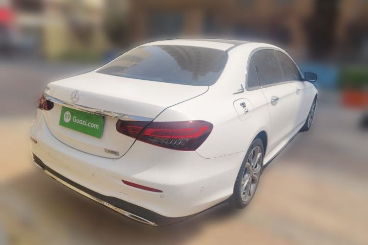 Used Mercedes-Benz E-Class 2021 E 300 L Sporty and Stylish Model Rear Right 45 Deg