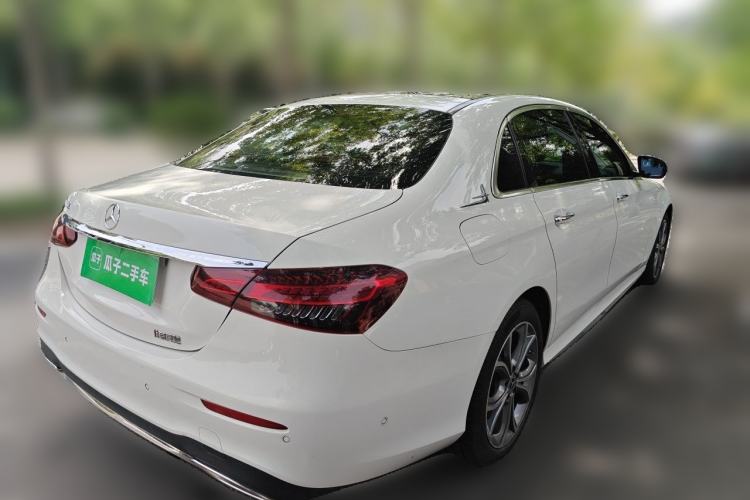 Used Mercedes-Benz E-Class 2021 E 300 L Sporty and Stylish Model Rear Right 45 Deg