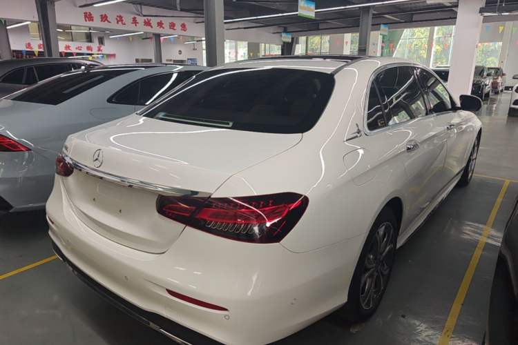 Used Mercedes-Benz E-Class 2021 Restyled E 300 L Sport Luxury Edition Rear Right 45 Deg