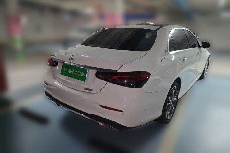 Used Mercedes-Benz E-Class 2021 E 300 L Sporty and Stylish Model Rear Right 45 Deg