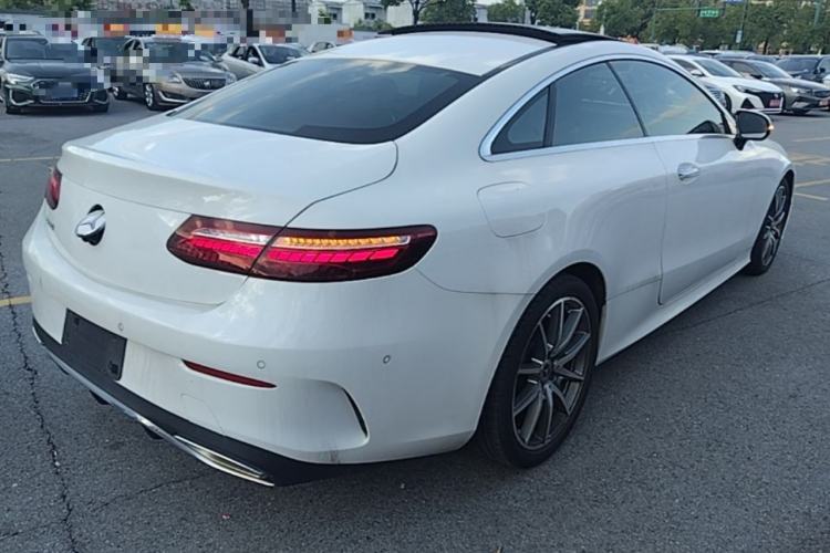 Used Mercedes-Benz E-Class 2021 E 260 Coupe Rear Right 45 Deg
