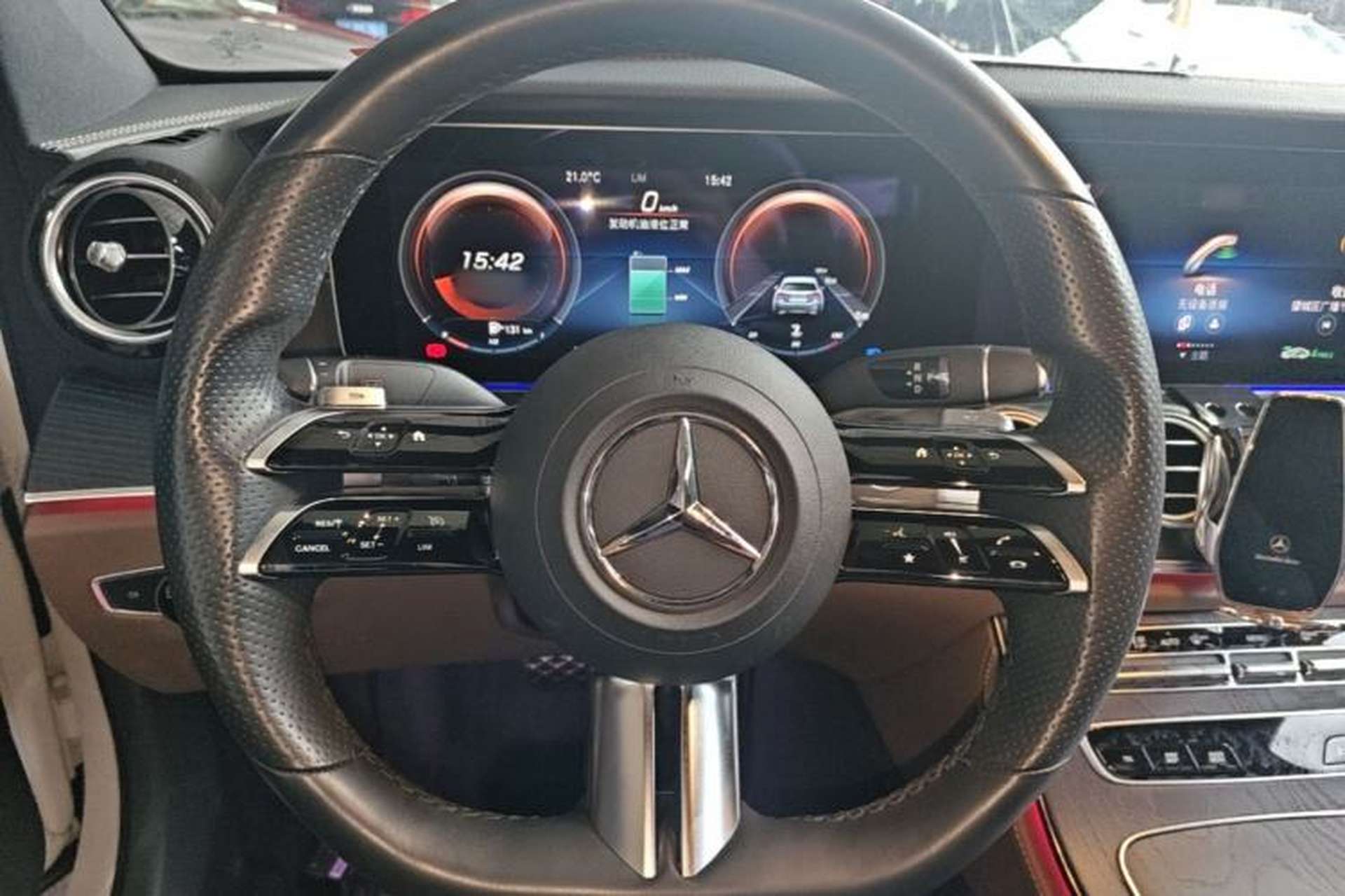 Used Mercedes-Benz E-Class 2021 Updated E 260 Fashion Sport Edition Steering Wheel