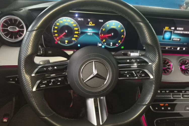 Used Mercedes-Benz E-Class 2021 E 300 Coupe Steering Wheel