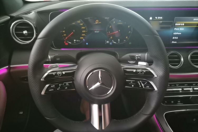 Used Mercedes-Benz E-Class 2021 E 300 L Sporty and Stylish Model Steering Wheel