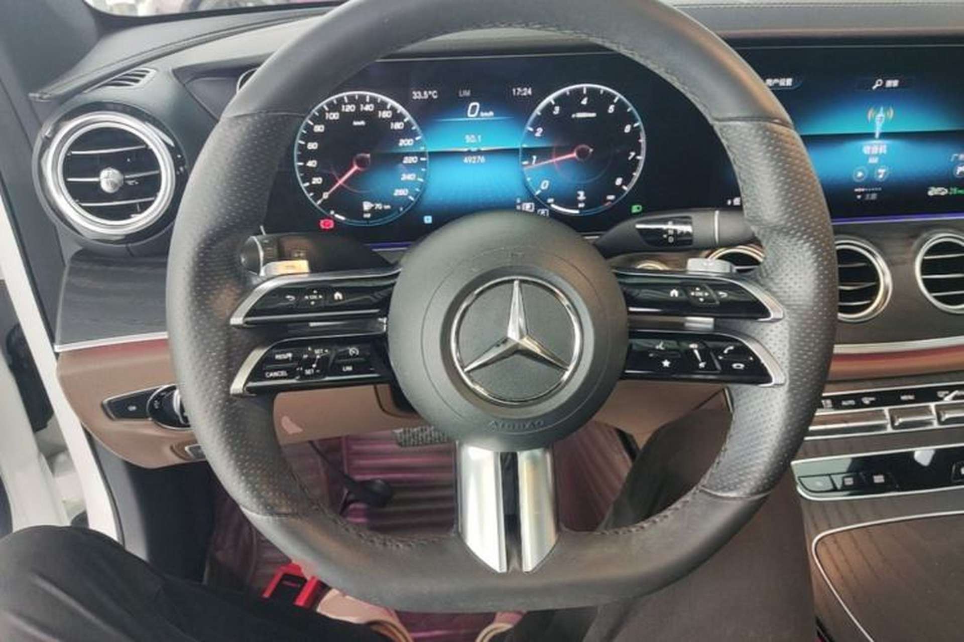 Used Mercedes-Benz E-Class 2021 Facelift E 260 L Sport Edition Steering Wheel