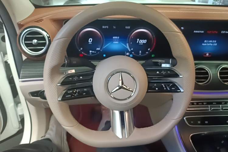 Used Mercedes-Benz E-Class 2021 Restyled E 300 L Sporty and Stylish Edition Steering Wheel