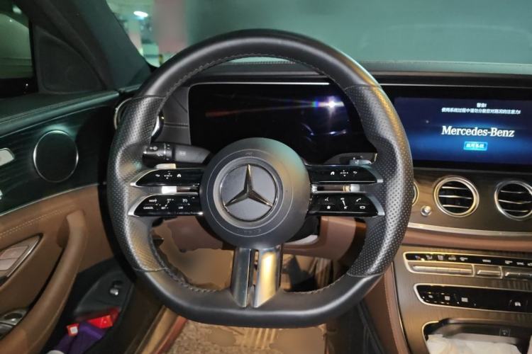 Used Mercedes-Benz E-Class 2021 E 300 L Sporty and Stylish Model Steering Wheel